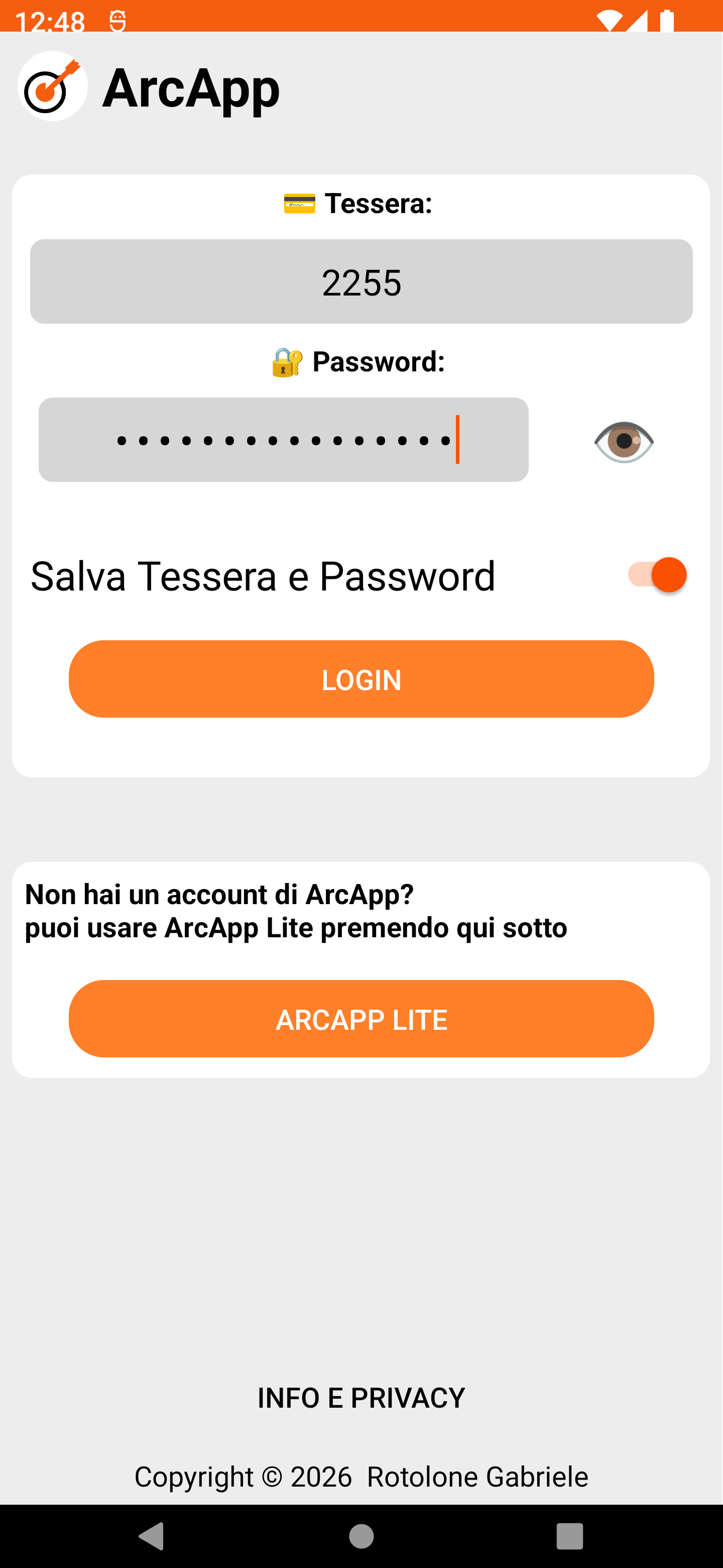 Login